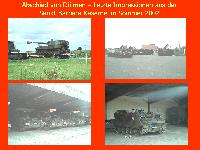 Im Juli 2002 begannen die Vorbereitungen für den Abzug des Panzerartilleriebataillons 205 und Beobachtungspanzerartillerieba taillons 71 aus der Sankt-Barbara-Kaserne.