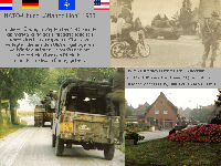 NATO-Übungen: &quot;Atlantic Lion&quot; 1983 - Amerikanische Truppen üben zwischen Rhein und Ems die Verstärkung der NATO-Landstreitkräfte . Aufnahmeorte:Lutum, Bocholt,Groß Reken